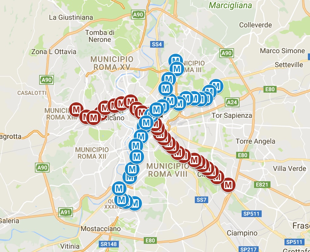 pubblicità metro