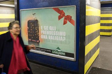 Pubblicità in stazione